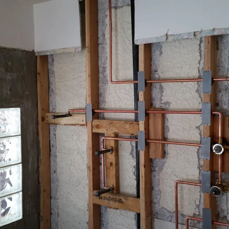Copper pipe installation for Repiping in Hibbing
